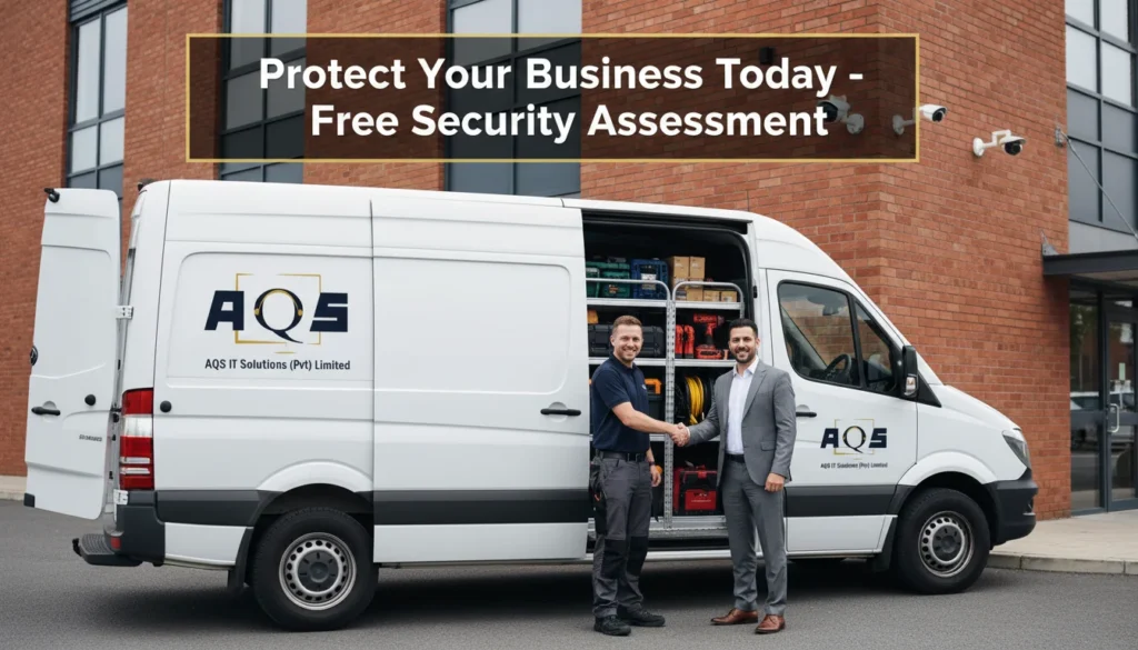 AQS IT Solutions CCTV security installation service UK business professional consultation