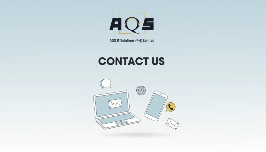 Contact us digital illustration